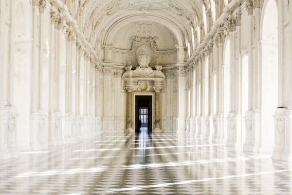 View of the majestic Royal Palace of Turin, Italy, showcasing its grand architecture and historical significance.